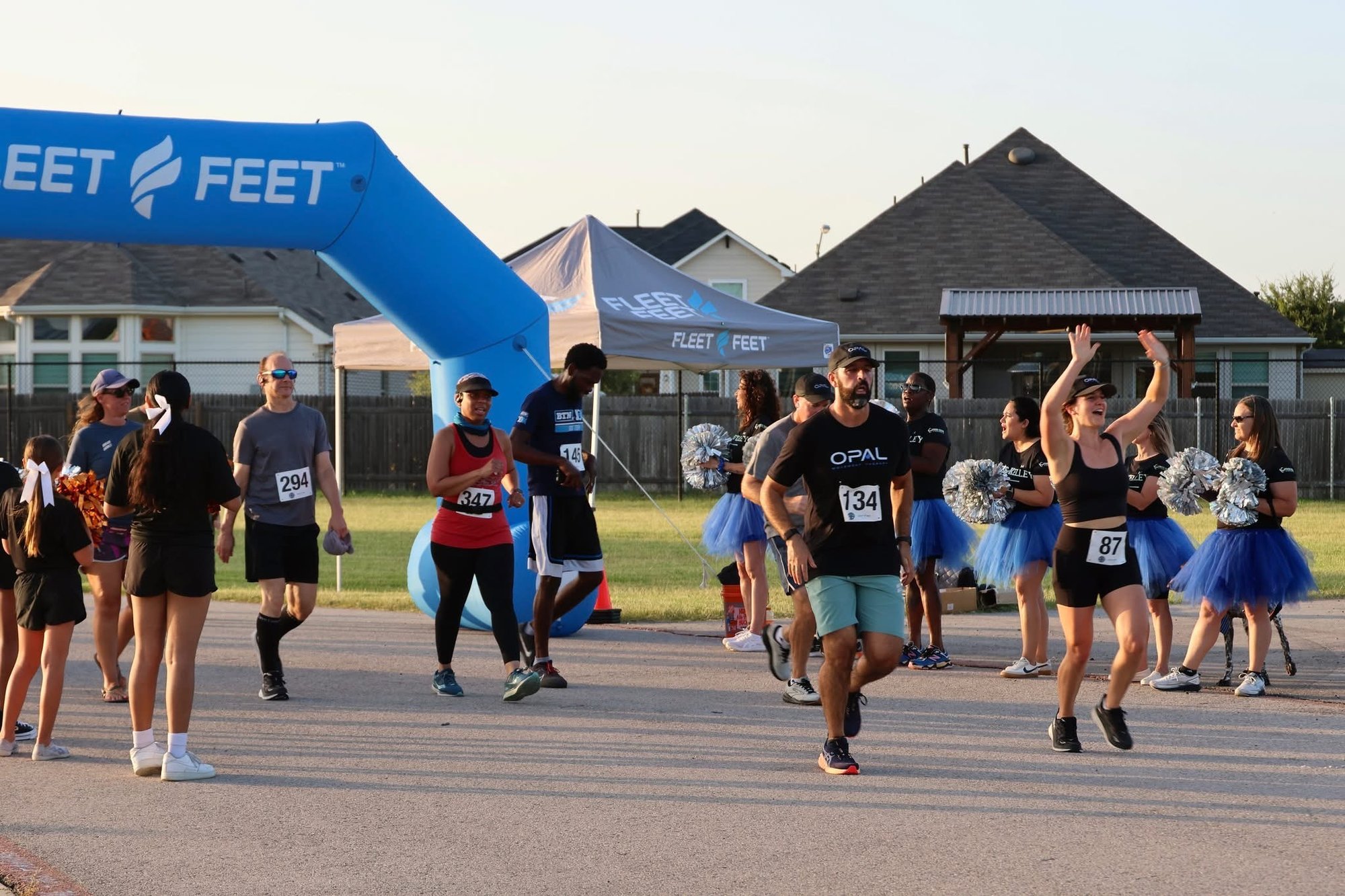 Julio Emma Finish Line - Chris Kelley